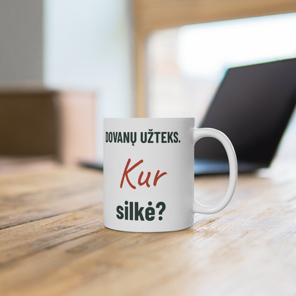 Dovanų užteks. Kur silkė? – Balta