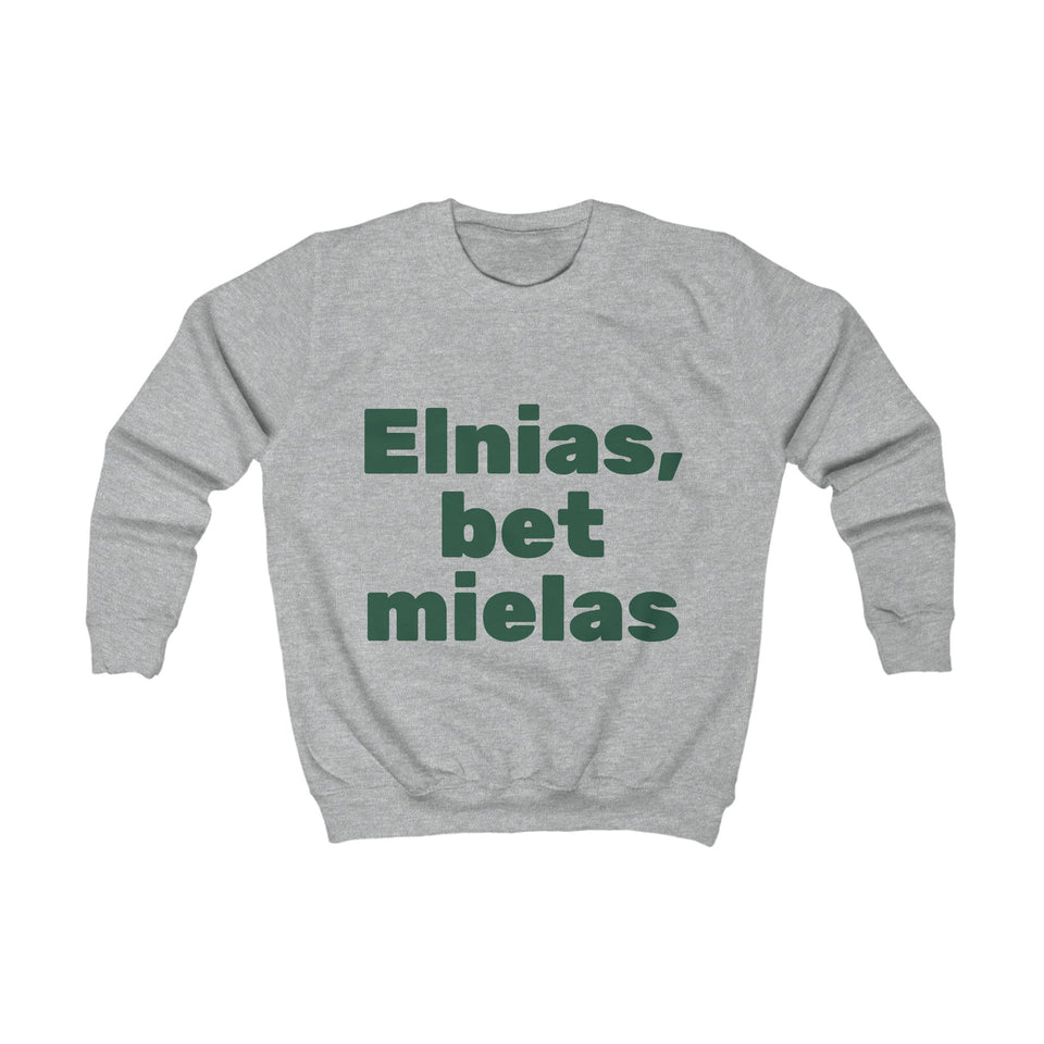 Vaikiškas džemperis „Elnias, bet mielas“, spaudos vaizdas