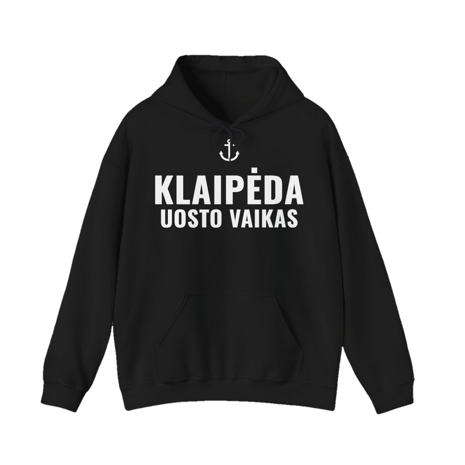 Džemperis „Klaipėda“ – juoda