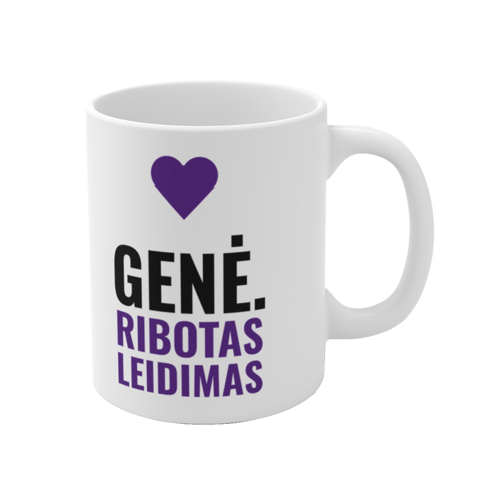 Puodelis „Genė. Ribotas leidimas“ – vaizdas 1