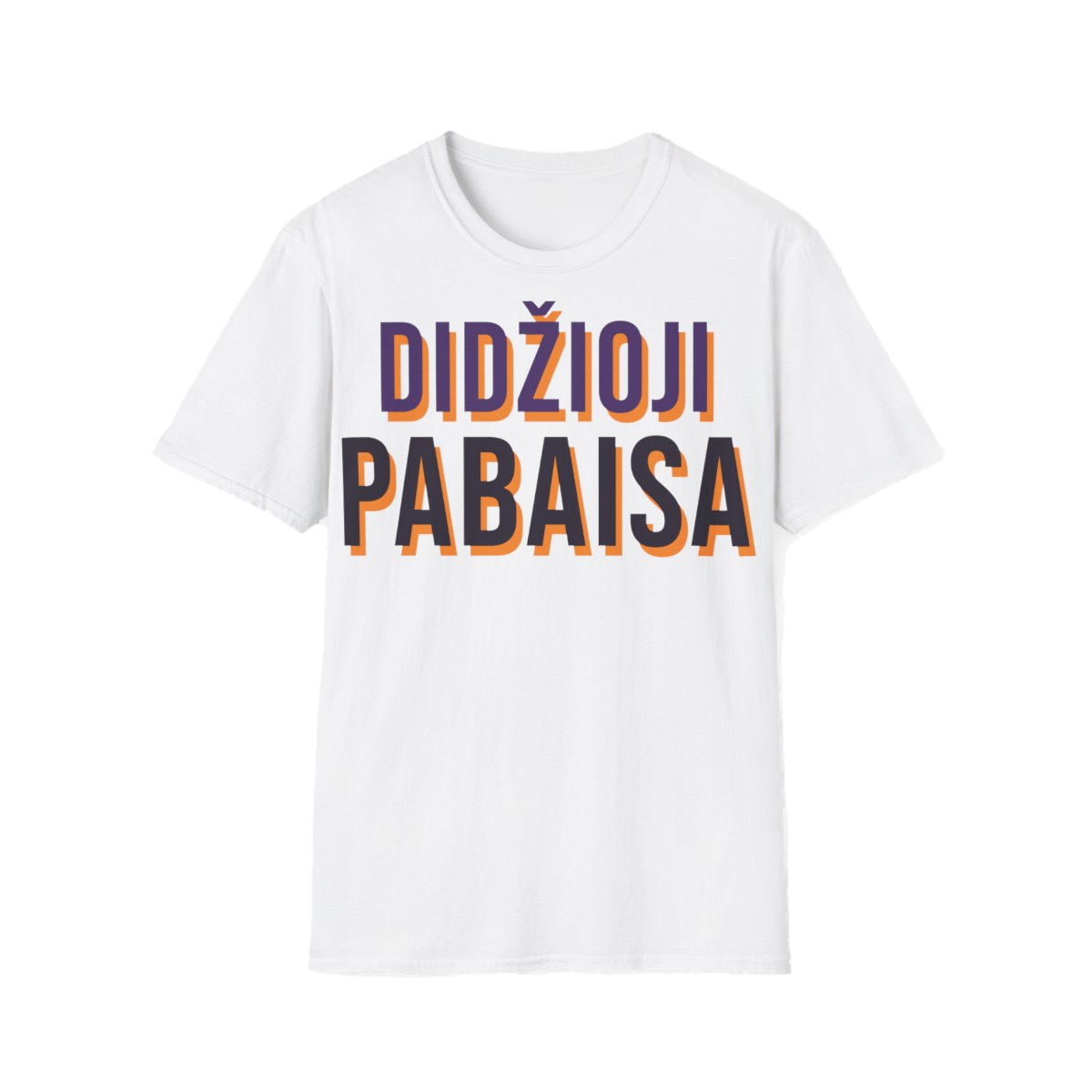 Marškinėliai „Didžioji pabaisa“ – balta