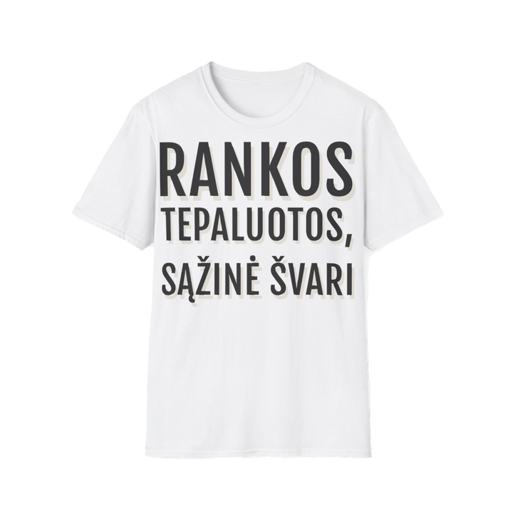 Rankos tepaluotos, sąžinė švari