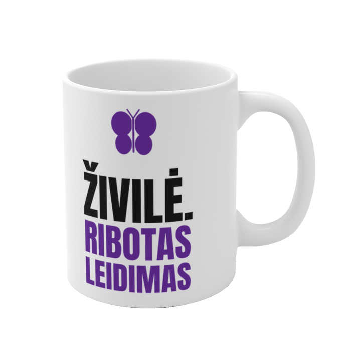 Puodelis „Živilė. Ribotas leidimas“ – vaizdas 1