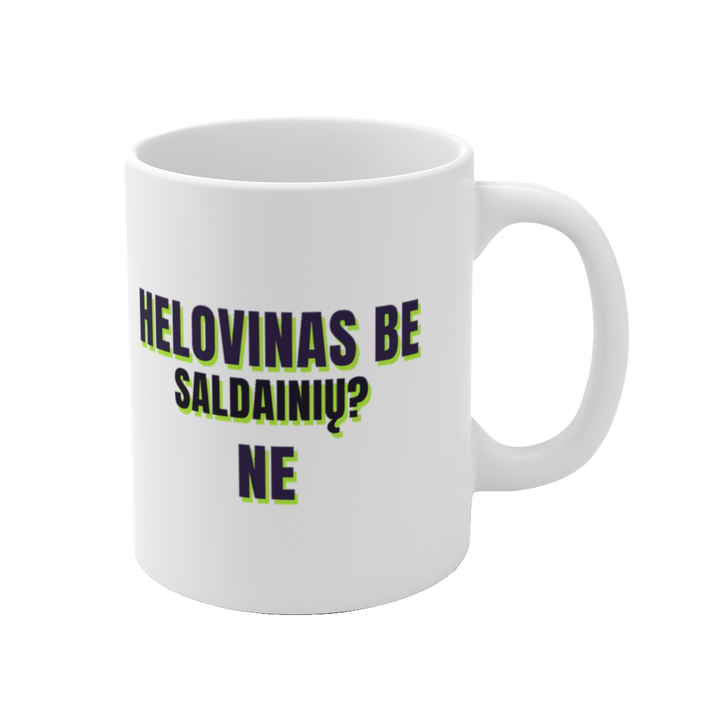 Helovinas be saldainių? Ne