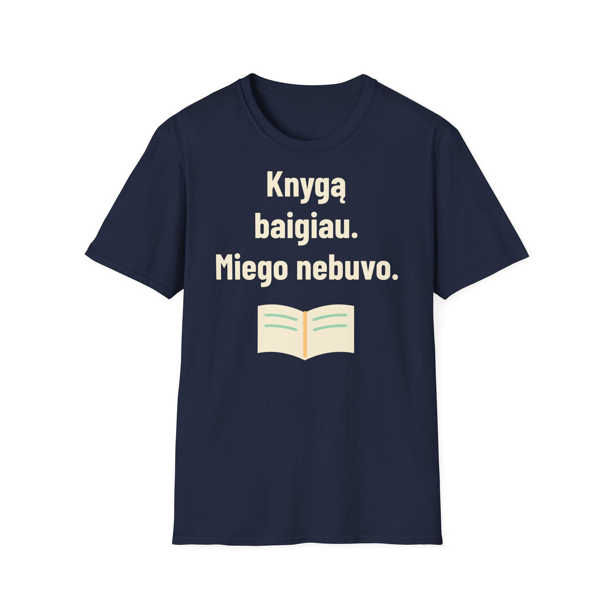 Knygą baigiau. Miego nebuvo.