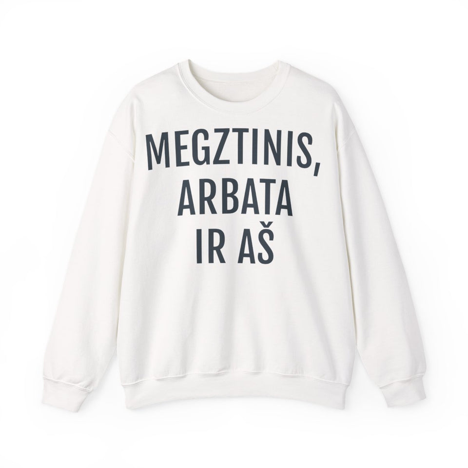 Megztinis, arbata ir aš · Džemperis · priekis