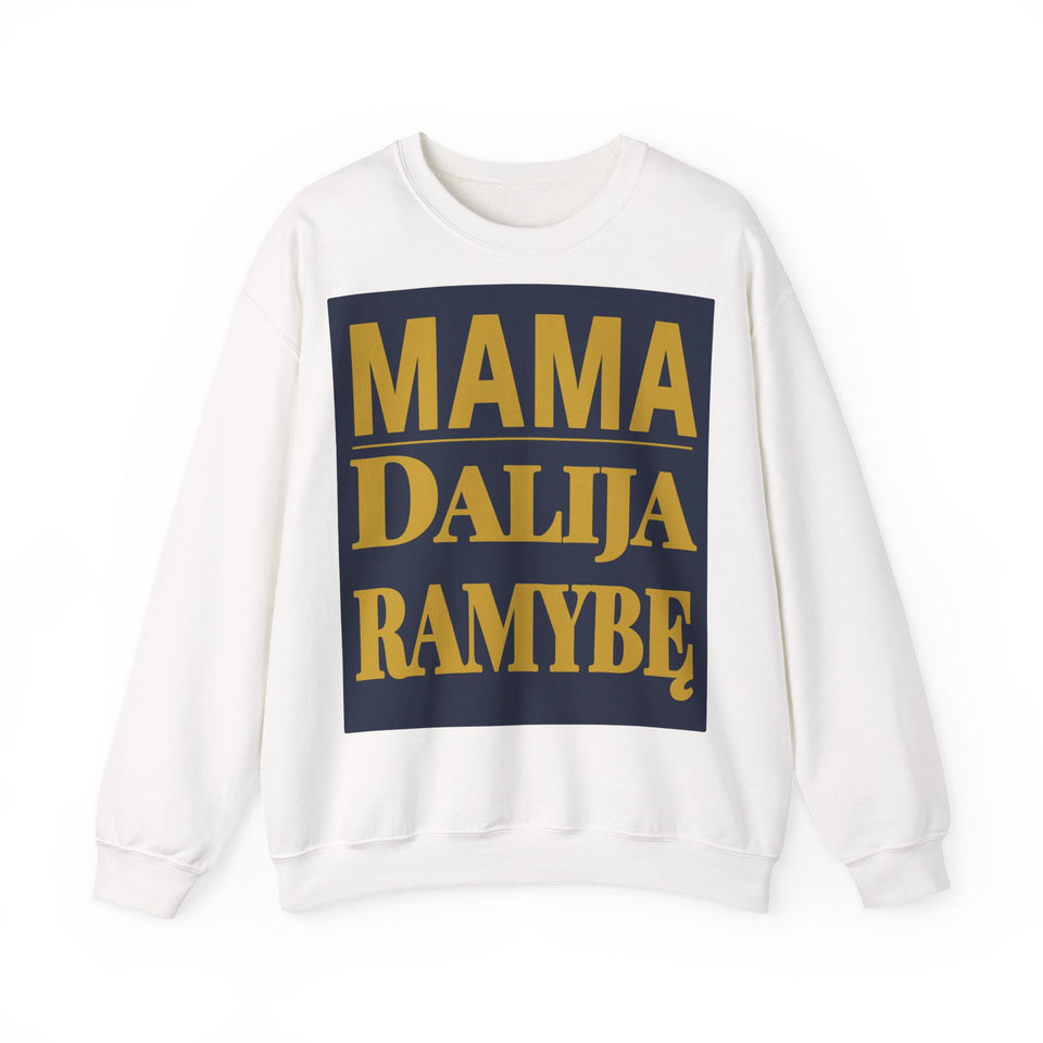 Mama dalija ramybę.