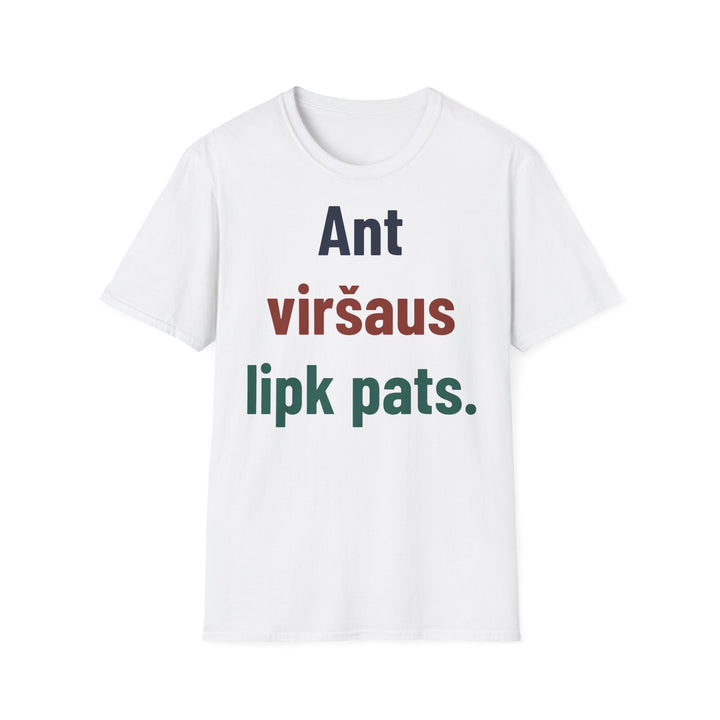Ant viršaus lipk pats.