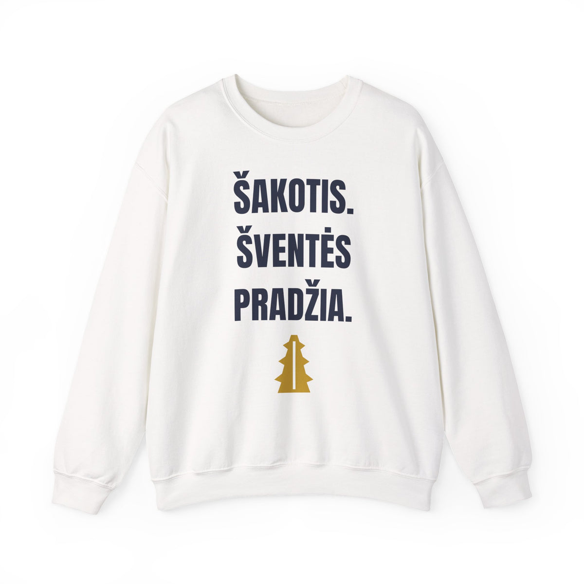 Šakotis. Šventės pradžia. — Džemperis, spauda priekyje