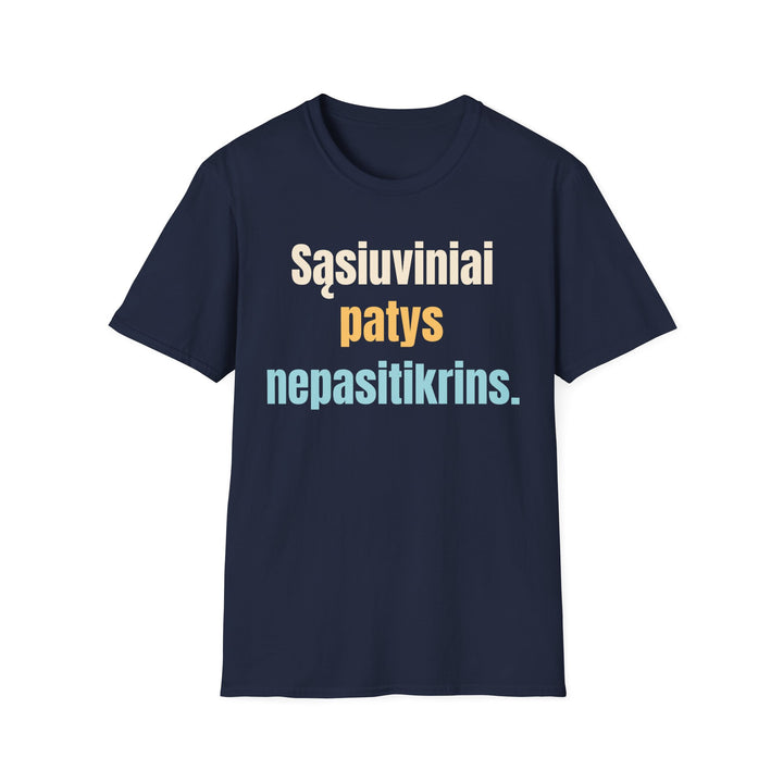 Sąsiuviniai patys nepasitikrins.