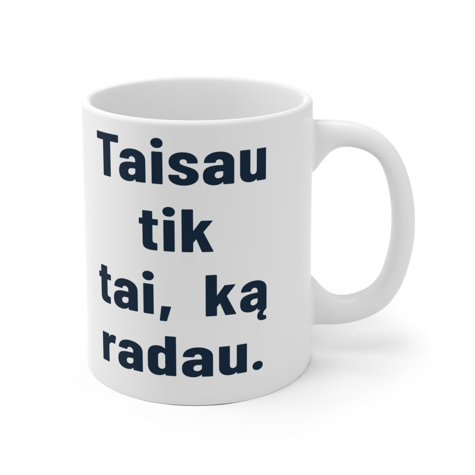 Taisau tik tai, ką radau.