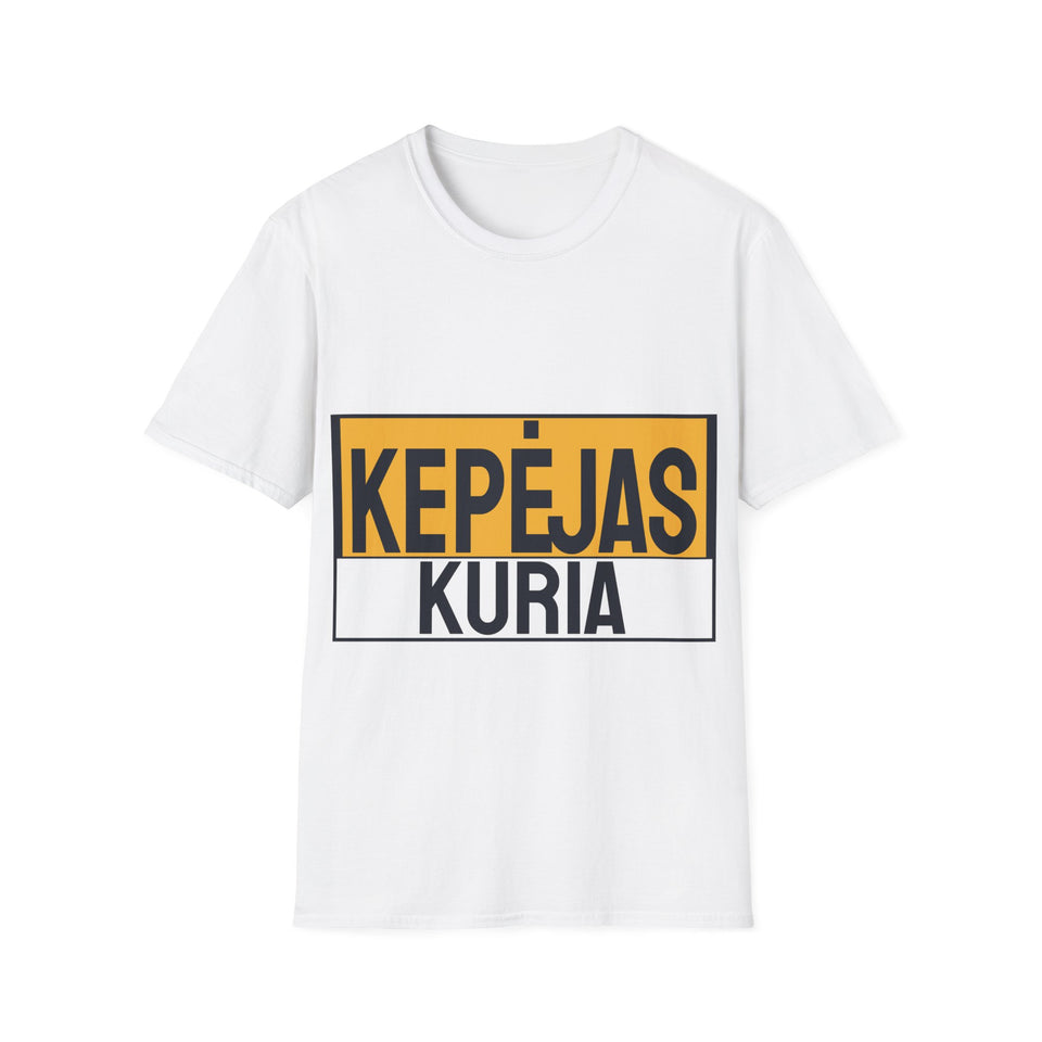 Kepėjas kuria.