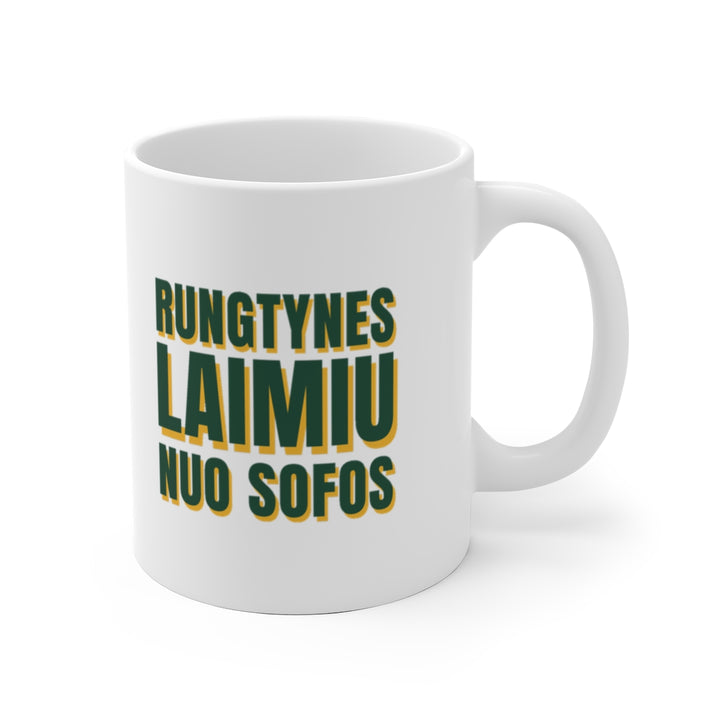 Rungtynes laimiu nuo sofos