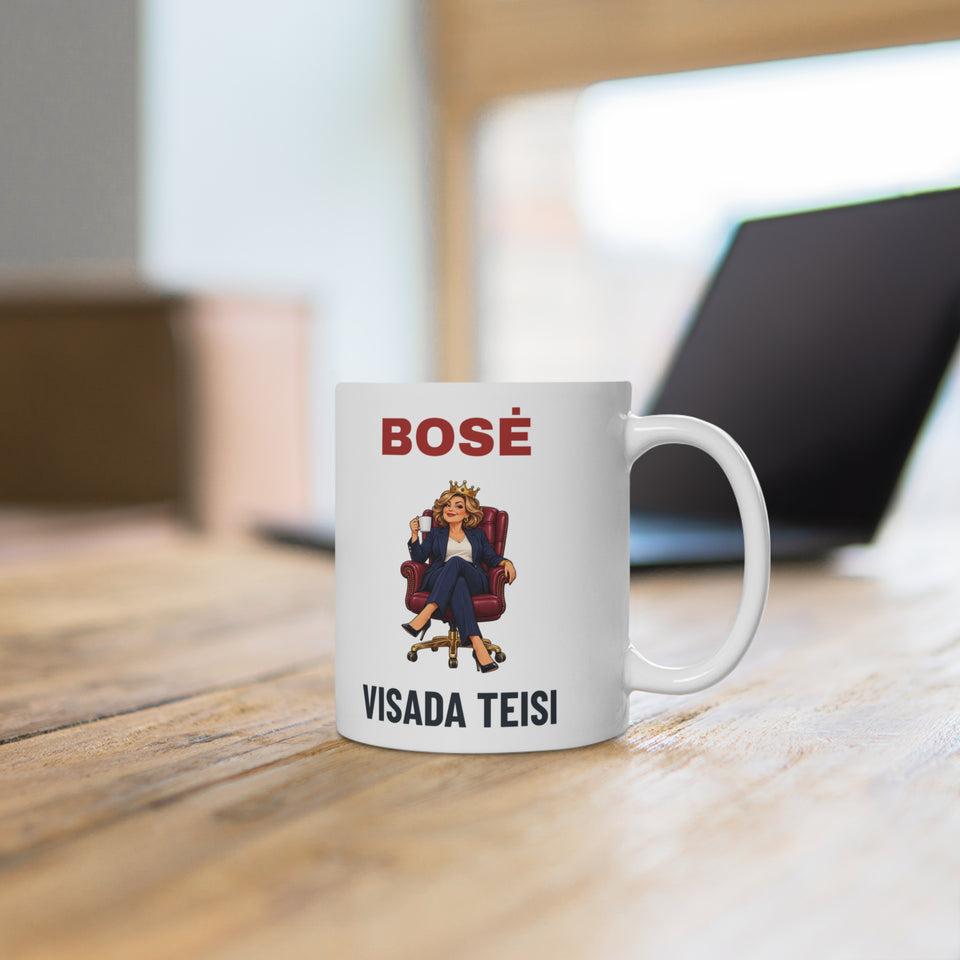 Bosė visada teisi – Balta