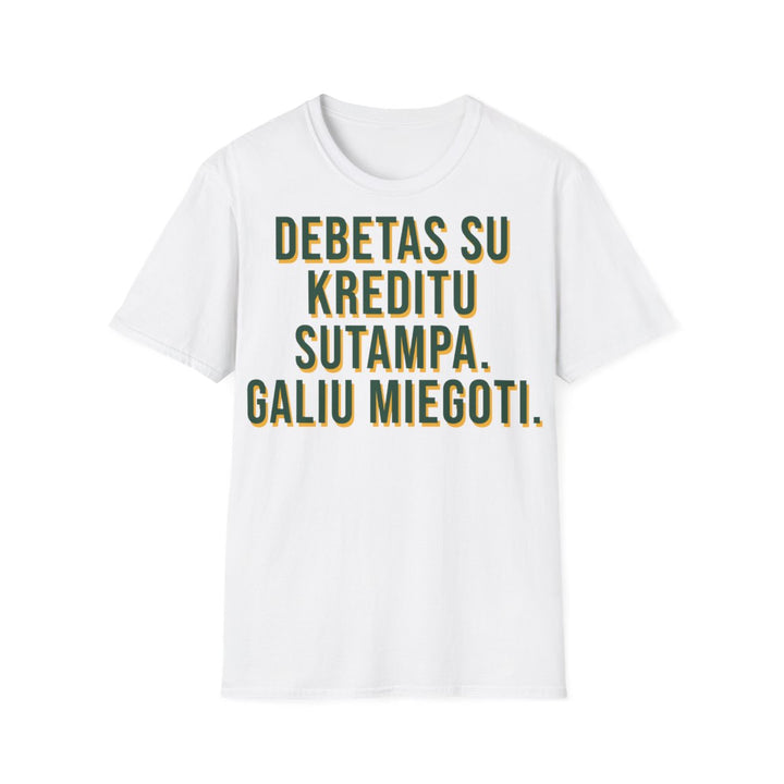 Debetas su kreditu sutampa. Galiu miegoti.