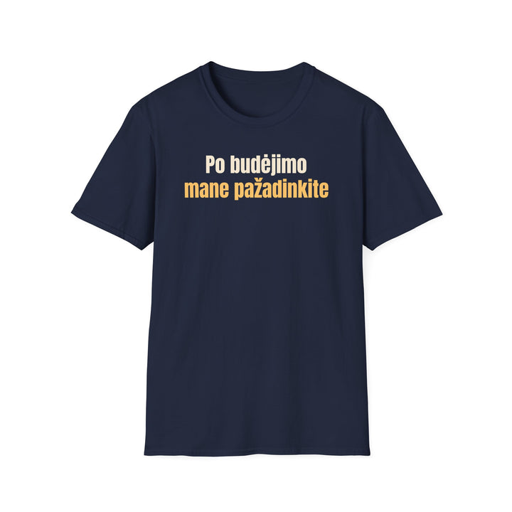 Po budėjimo mane pažadinkite