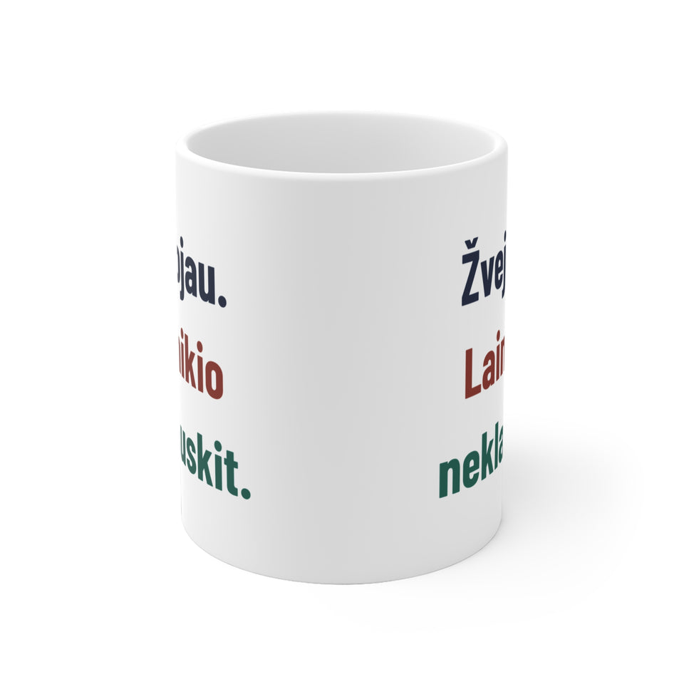 Žvejojau. Laimikio neklauskit.