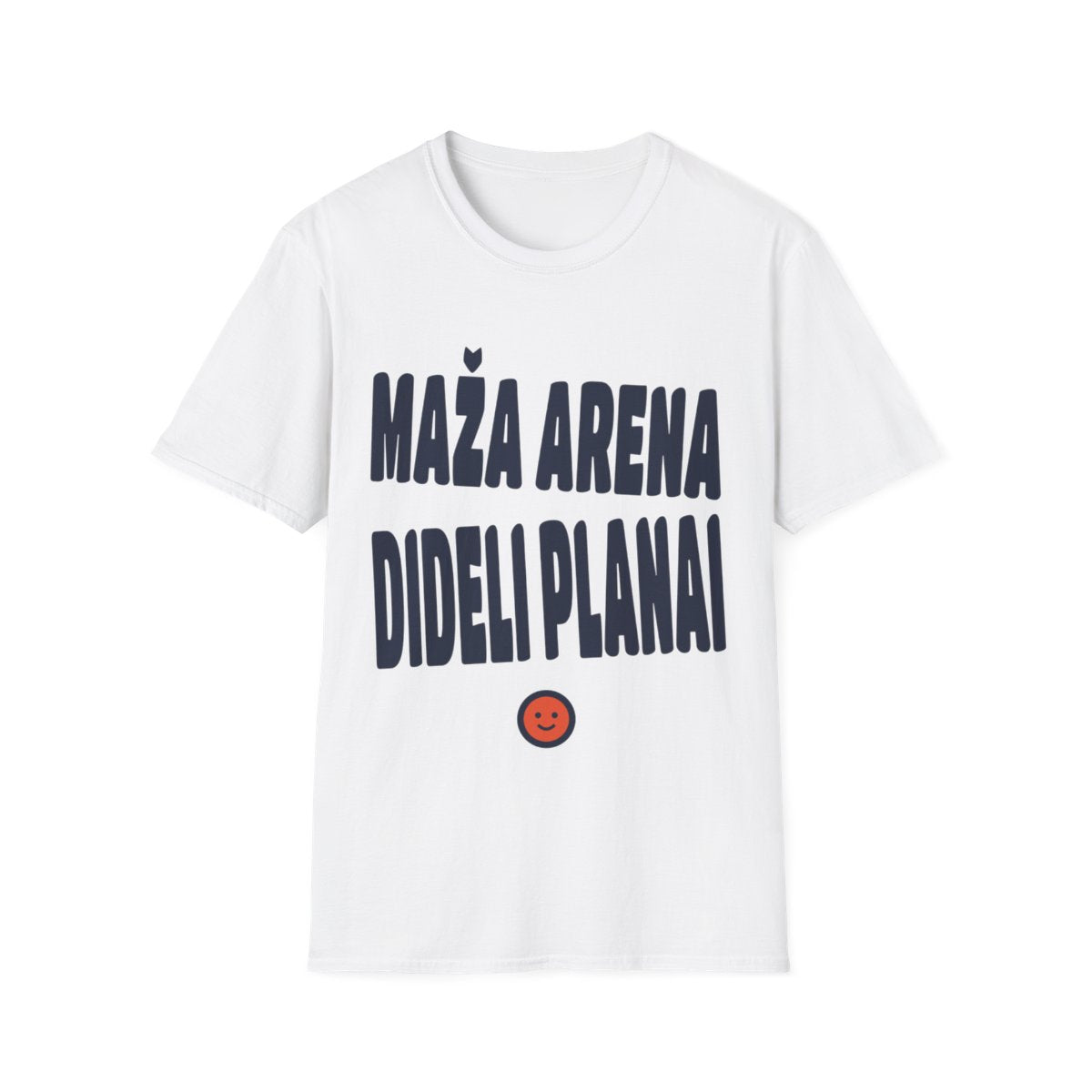 Maža arena. Dideli planai. – spaudos pusė