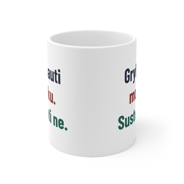 Grybauti moku. Sustoti ne.