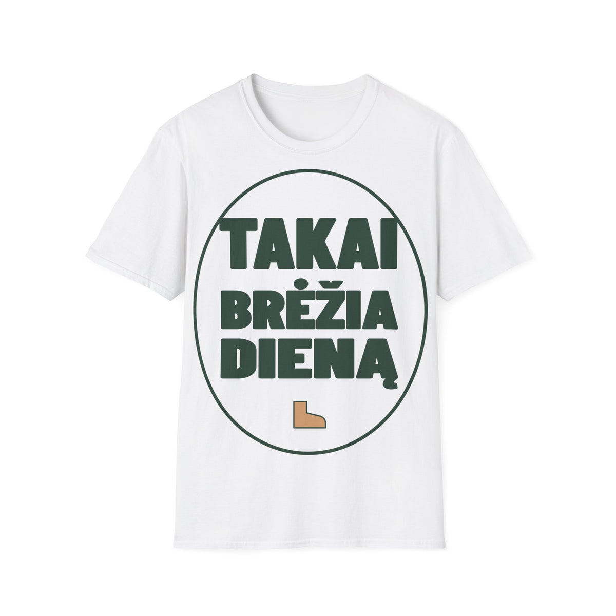 Takai brėžia dieną.