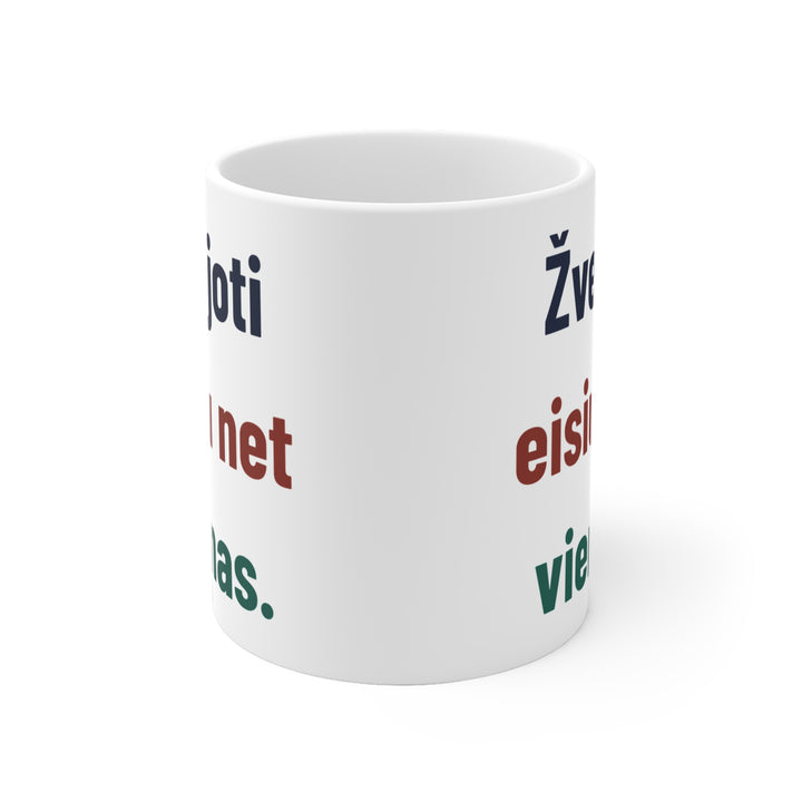 Žvejoju vienas – žuvys mėgsta tylą.