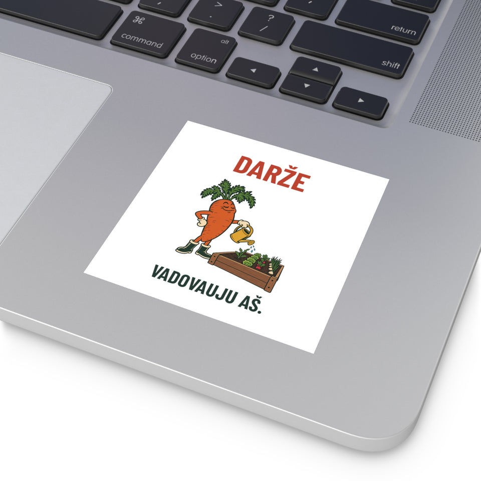 Darže vadovauju aš