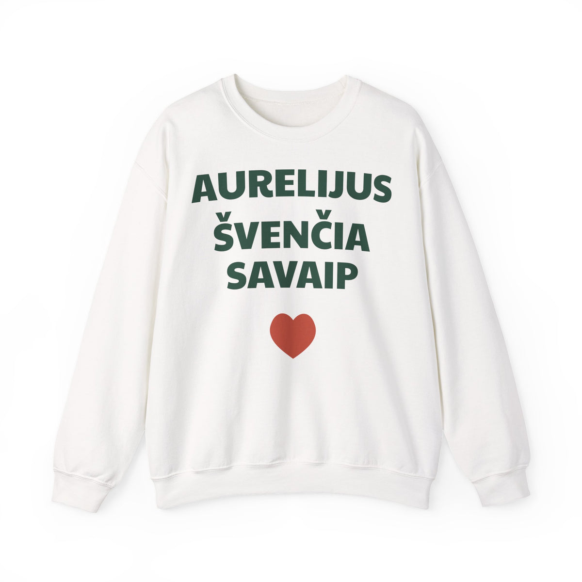 Aurelijus švenčia savaip — Džemperis, spauda priekyje
