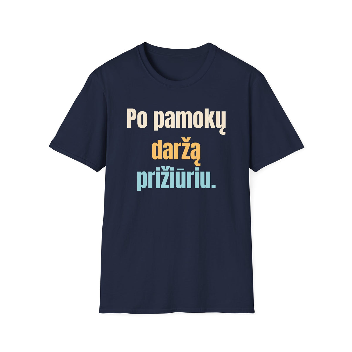 Po pamokų daržą prižiūriu.