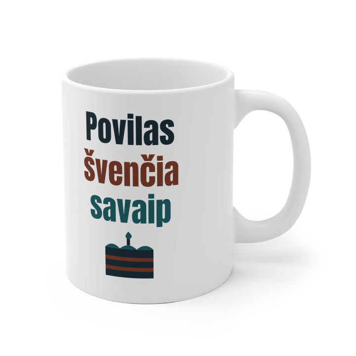 Povilas švenčia savaip