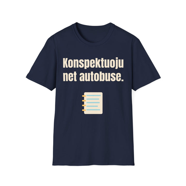 Konspektuoju net autobuse.