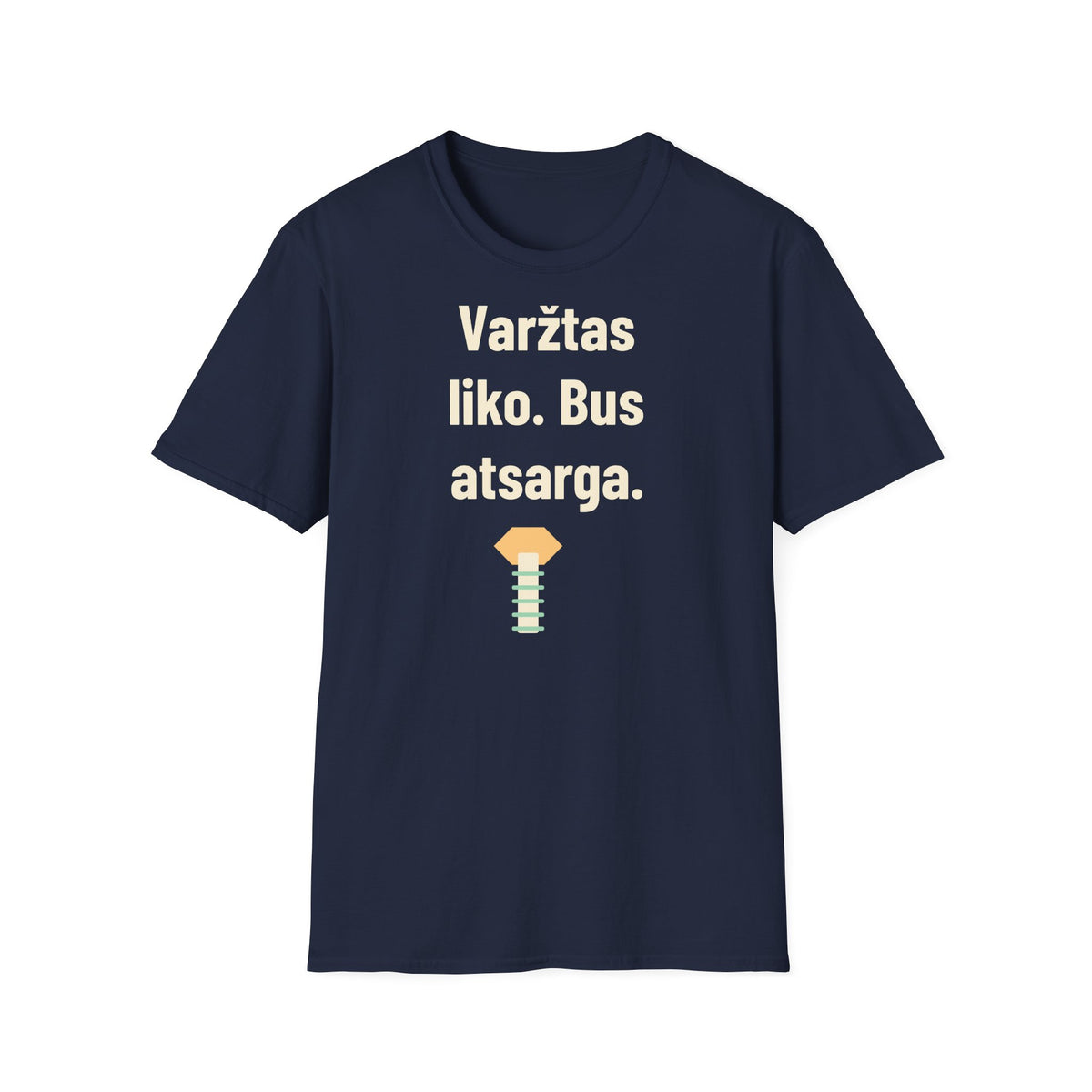 Varžtas liko. Bus atsarga.