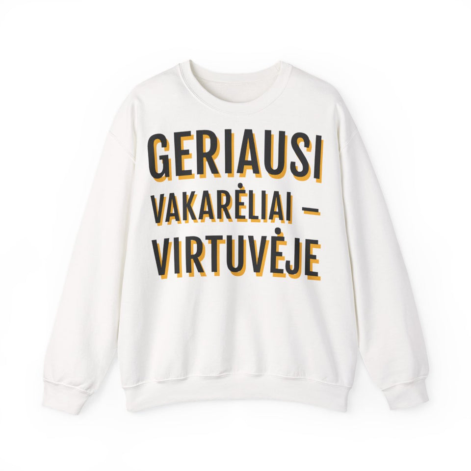Virtuvė suburia draugus.