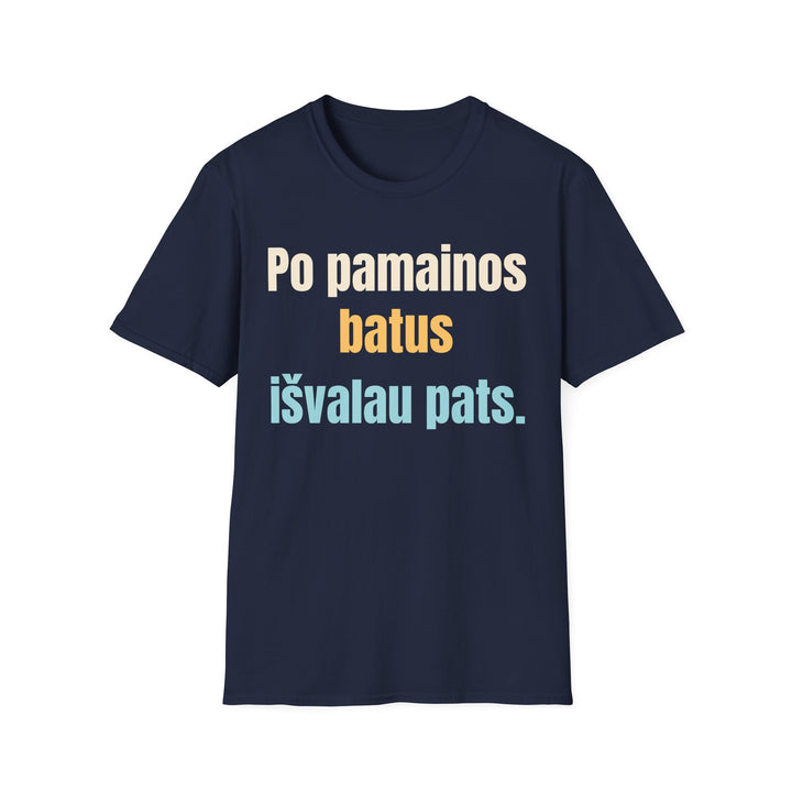 Po pamainos batus išvalau pats.