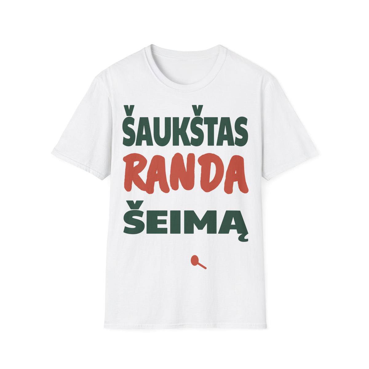 Šaukštas randa šeimą.