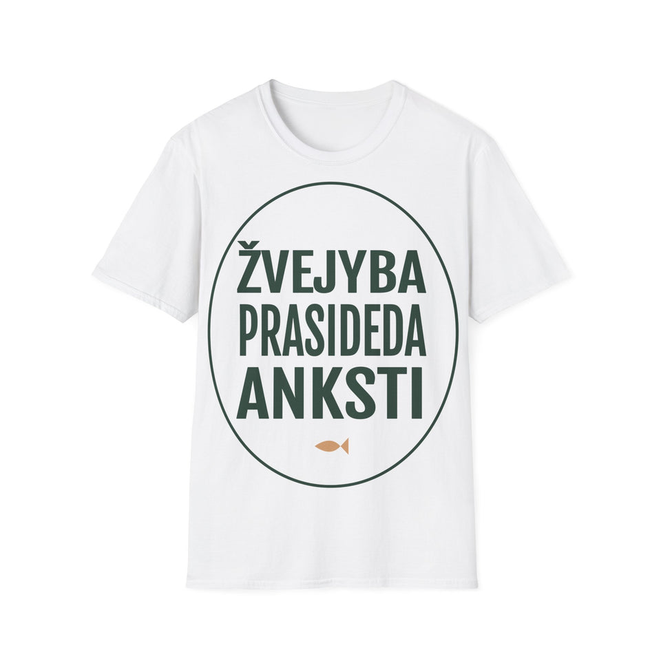 Žvejyba prasideda anksti.