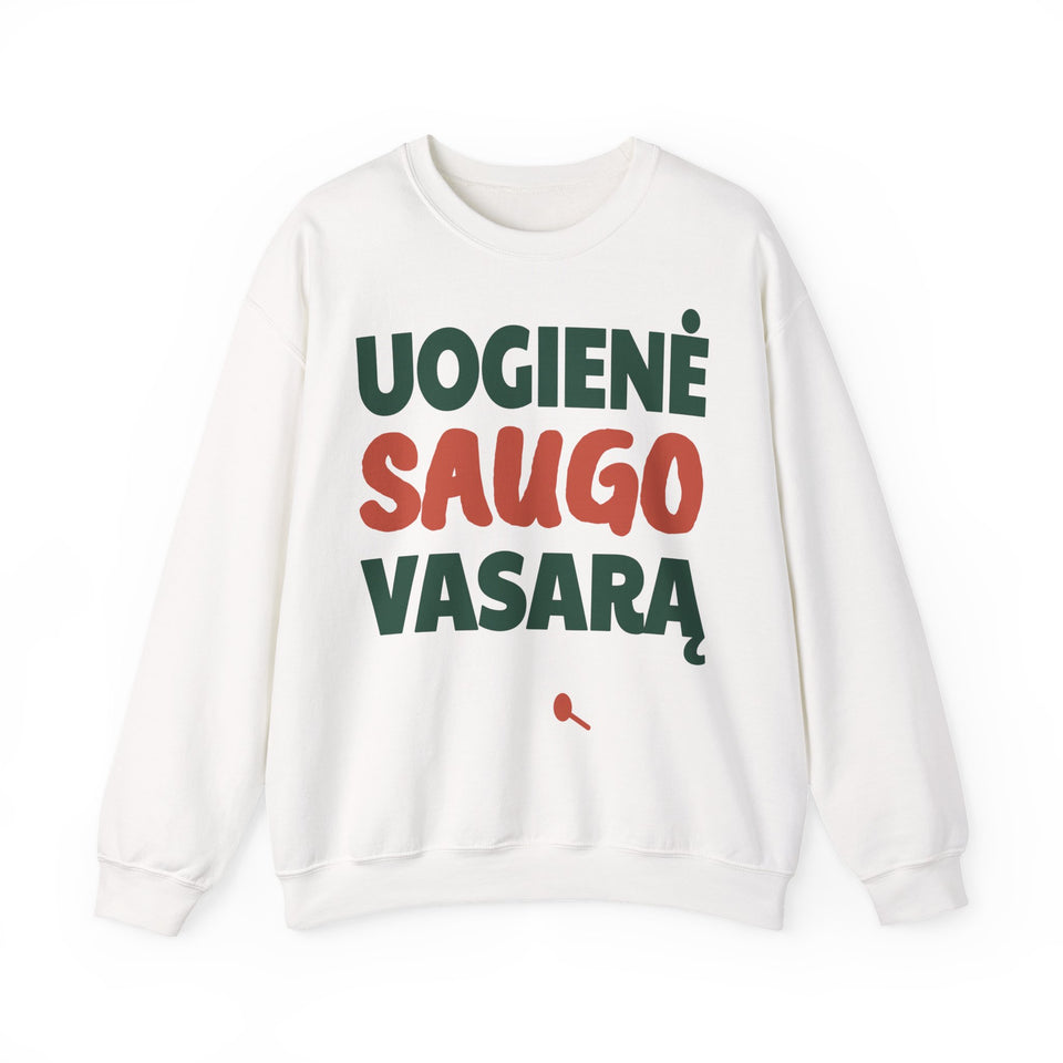 Uogienė saugo vasarą.
