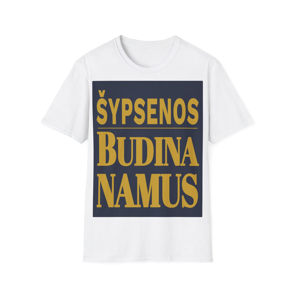 Šypsenos budina namus.