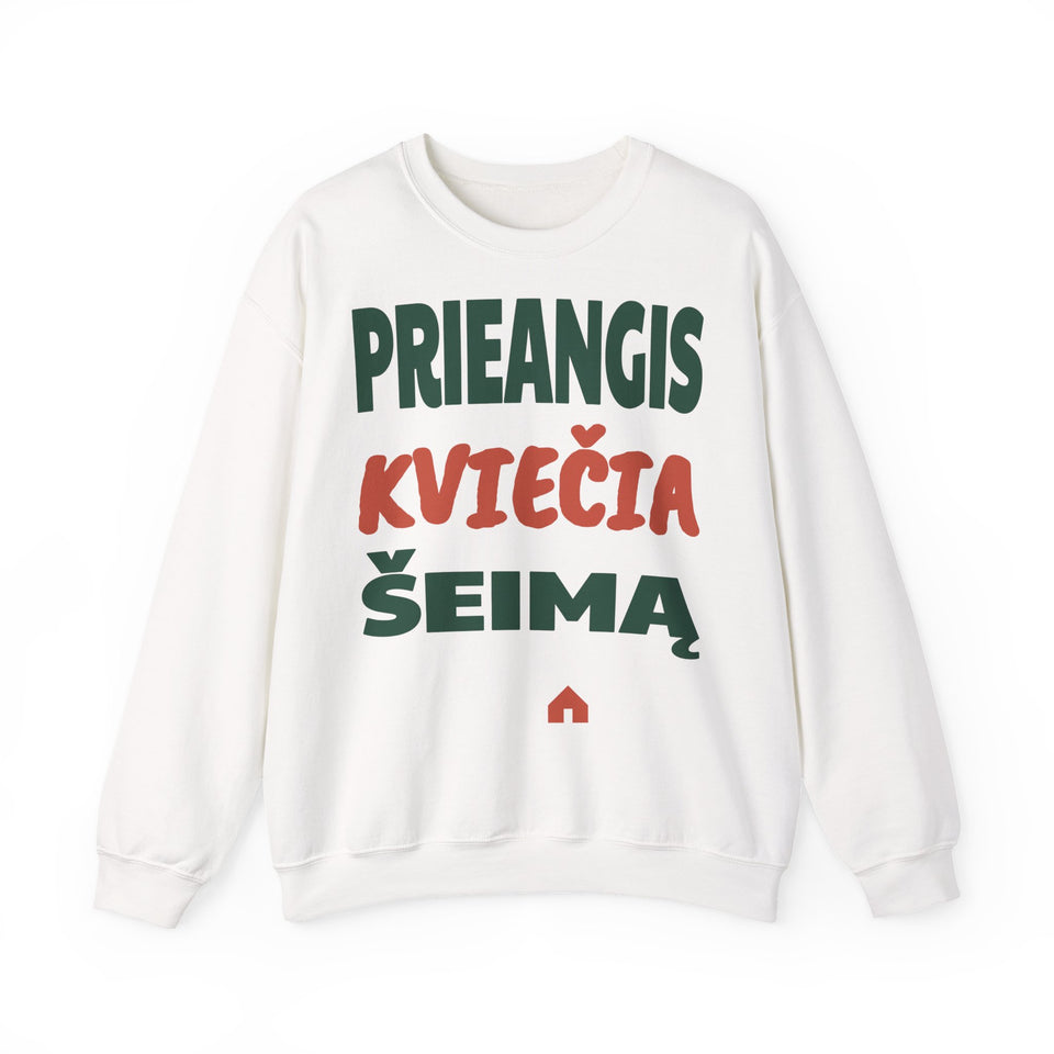 Prieangis kviečia šeimą.