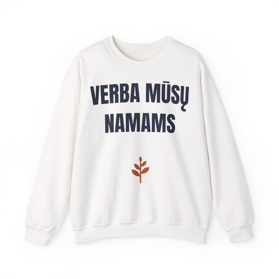 Verba mūsų namams — Džemperis, spaudos vaizdas