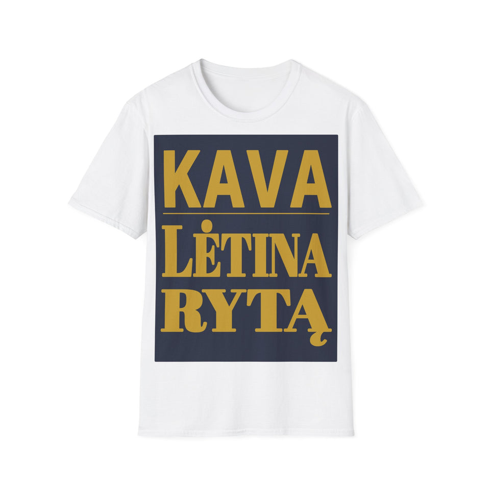 Kava lėtina rytą.