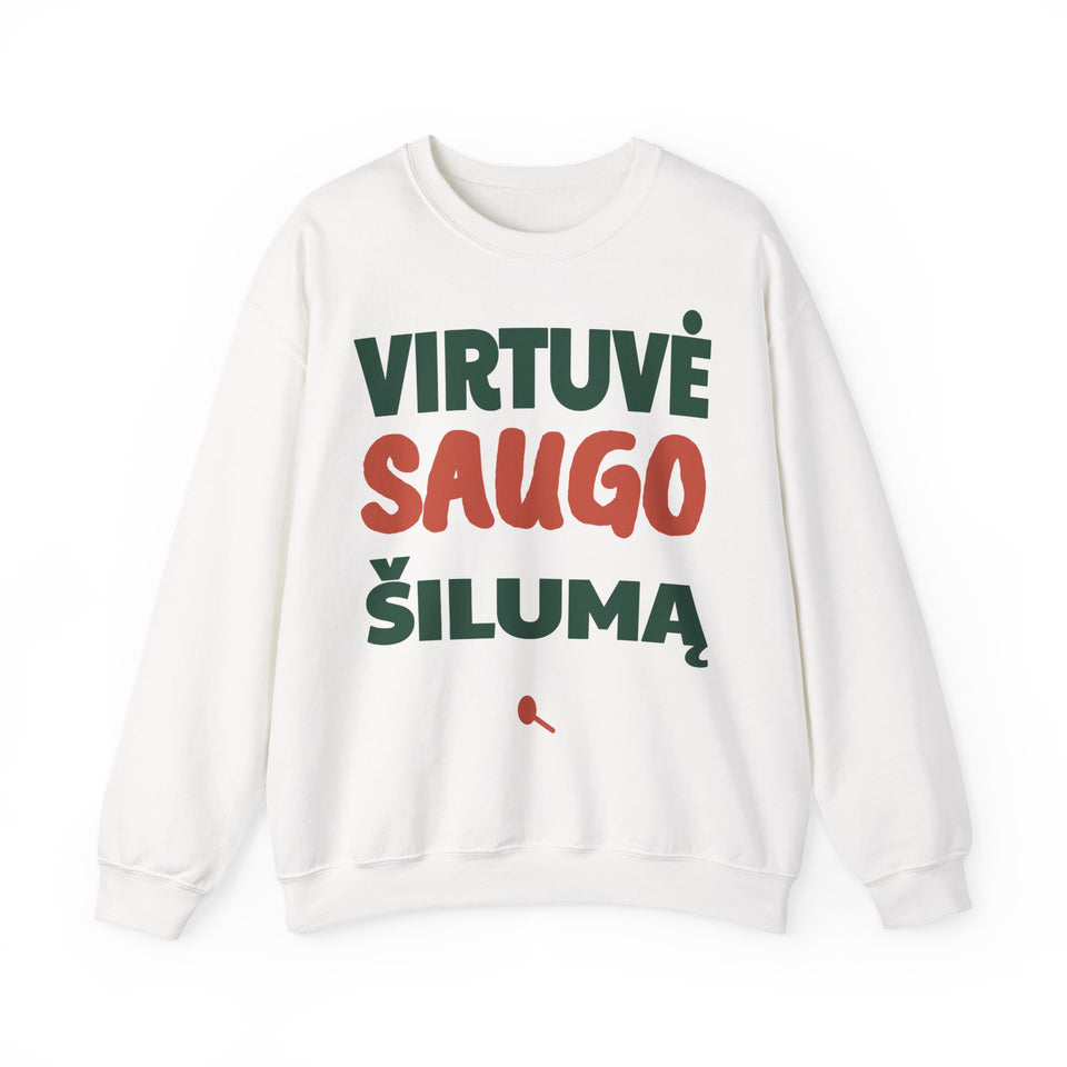 Virtuvė saugo šilumą.