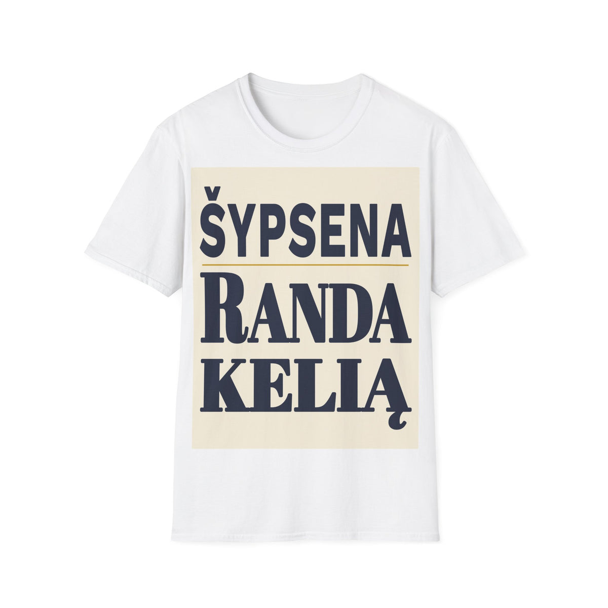 Šypsena randa kelią.