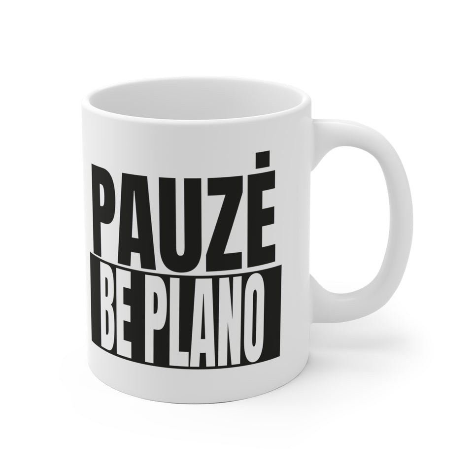Pauzė be plano.
