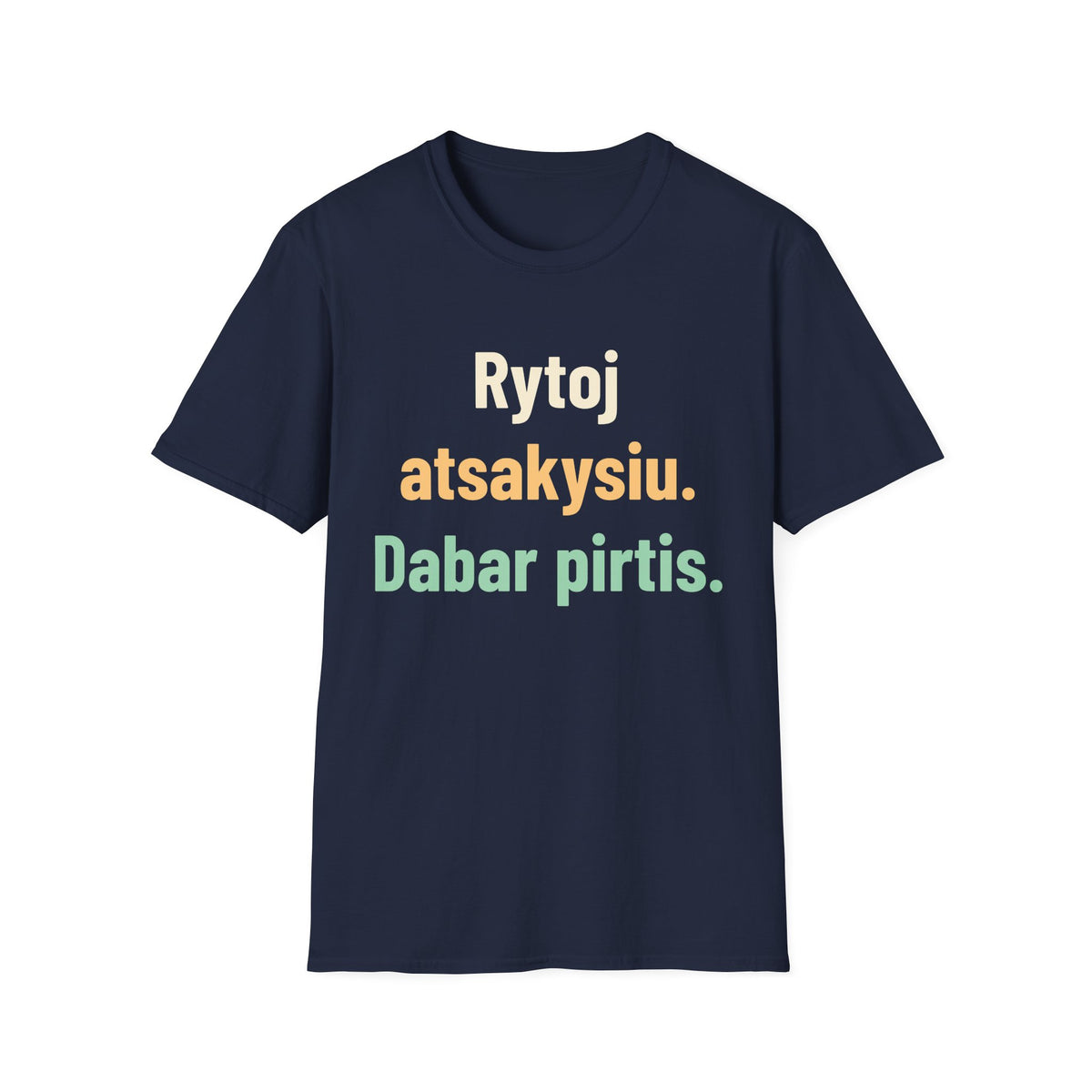 Rytoj atsakysiu. Dabar pirtis.