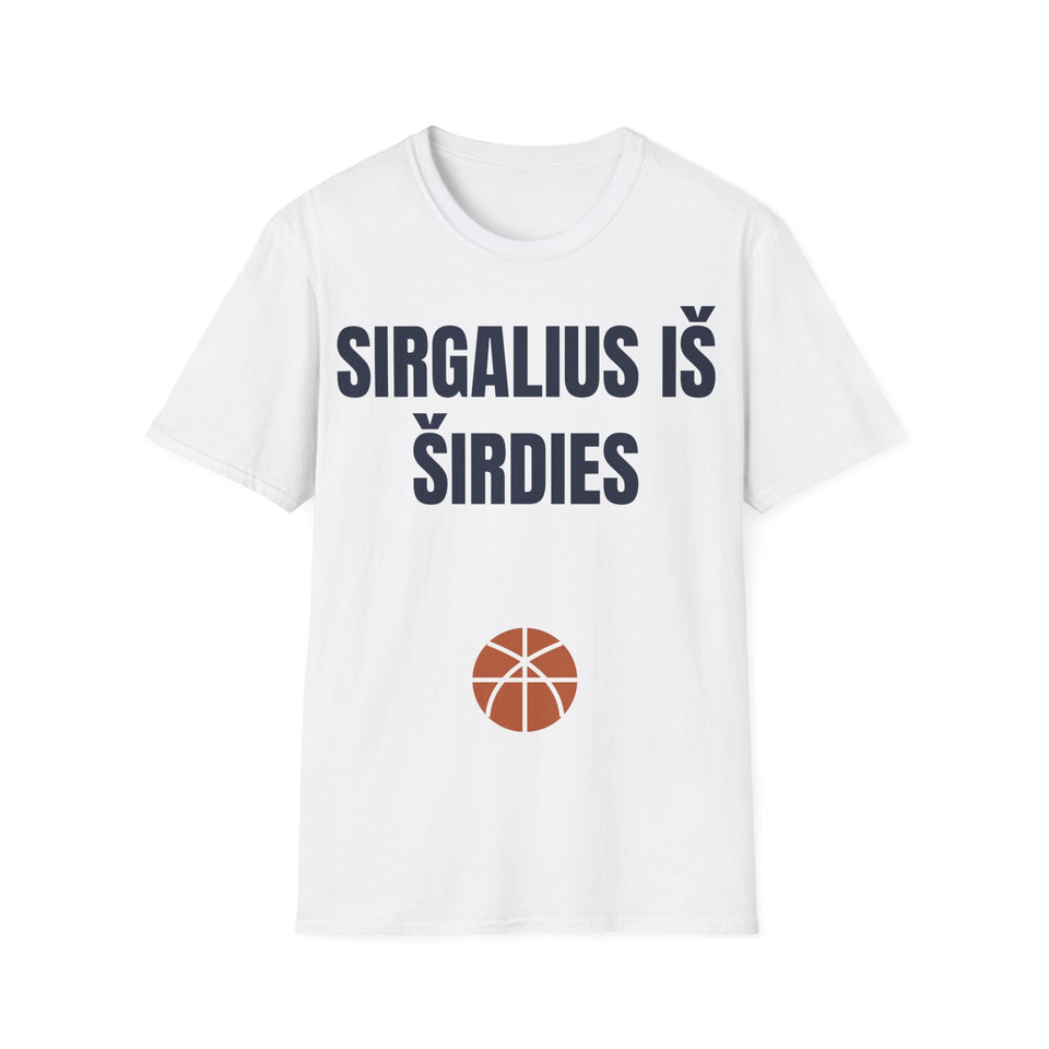 Sirgalius iš širdies — Marškinėliai, spaudos vaizdas