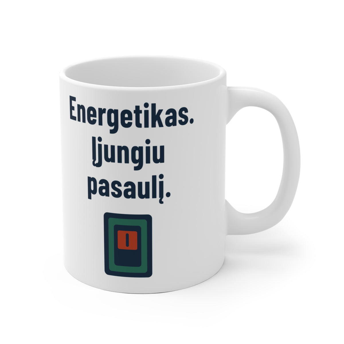 Energetikas. Įjungiu pasaulį.