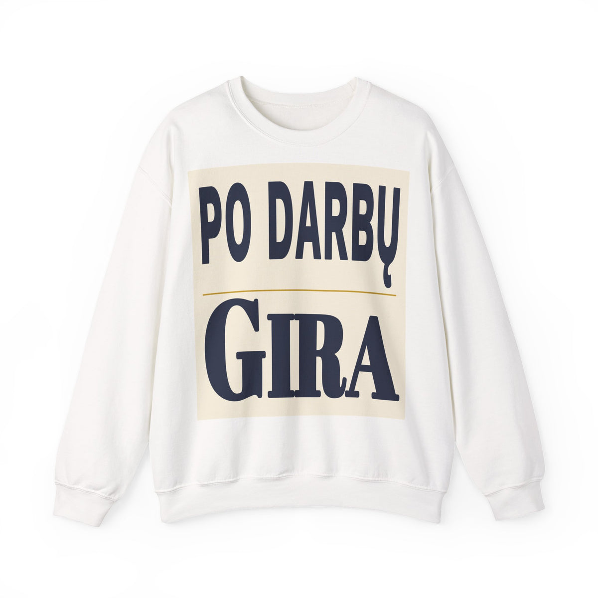 Po darbų – gira.