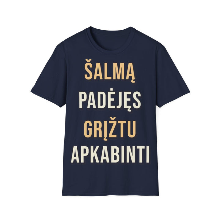 Šalmą padėjęs grįžtu apkabinti