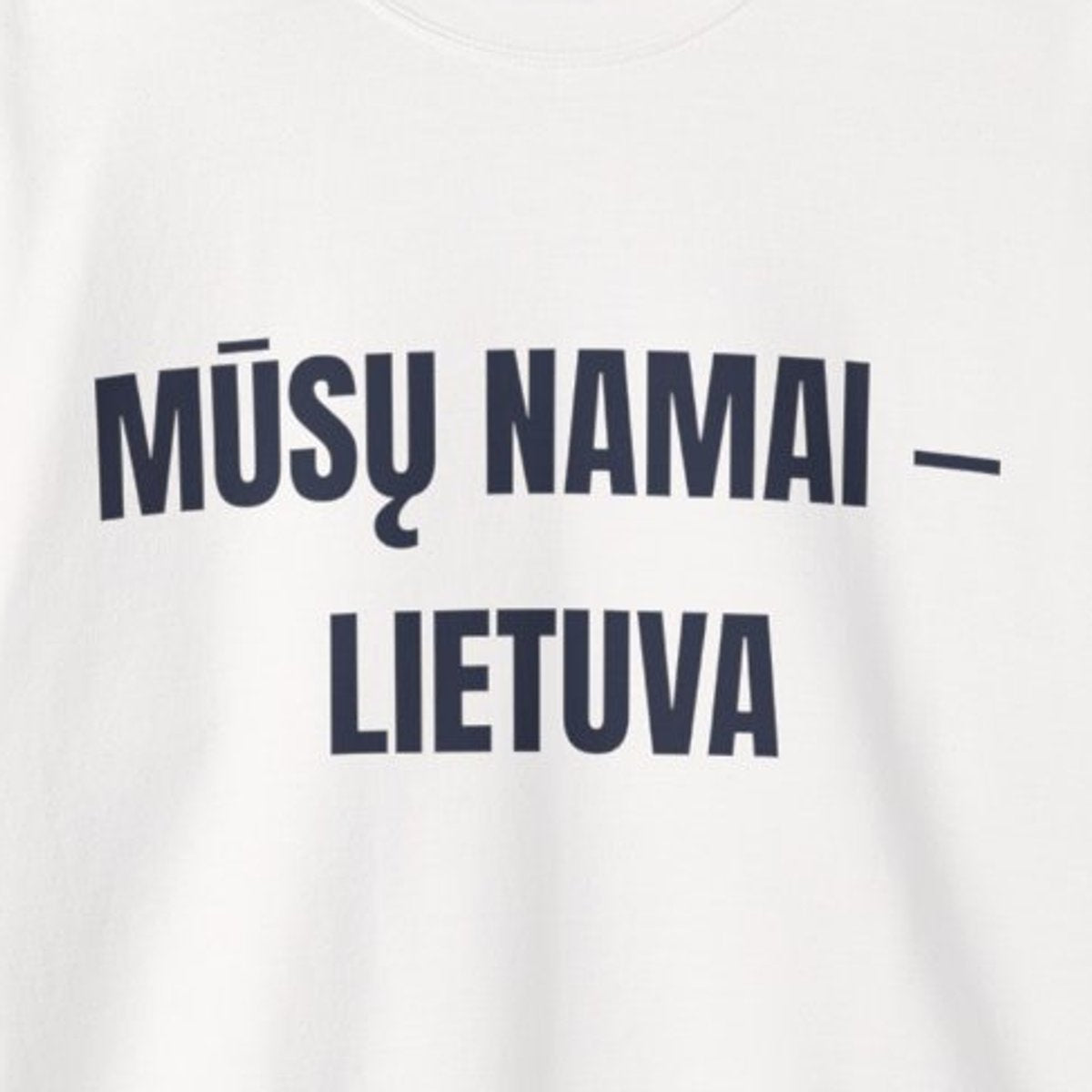 Mūsų namai – Lietuva · Džemperis · spauda priekyje