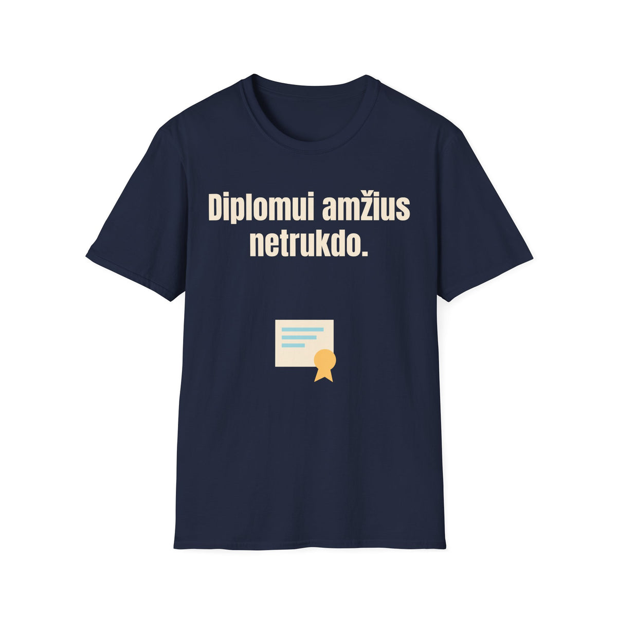 Diplomui amžius netrukdo.